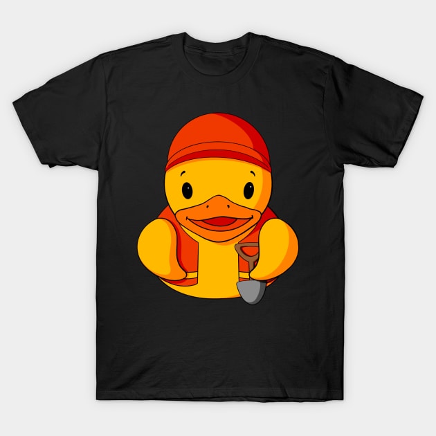 Road Construction Rubber Duck T-Shirt by Alisha Ober Designs